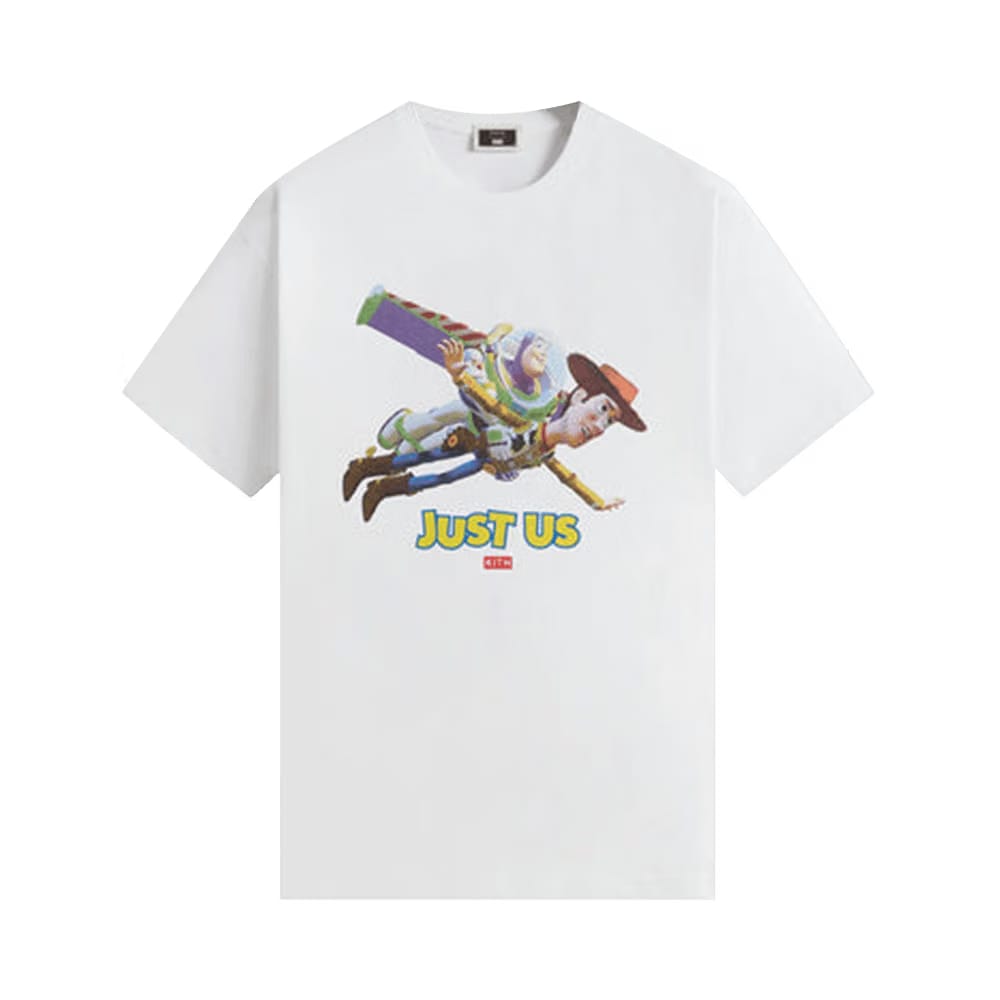 Kith x Disney For Pixar Just Us Flying Vintage T-Shirt White