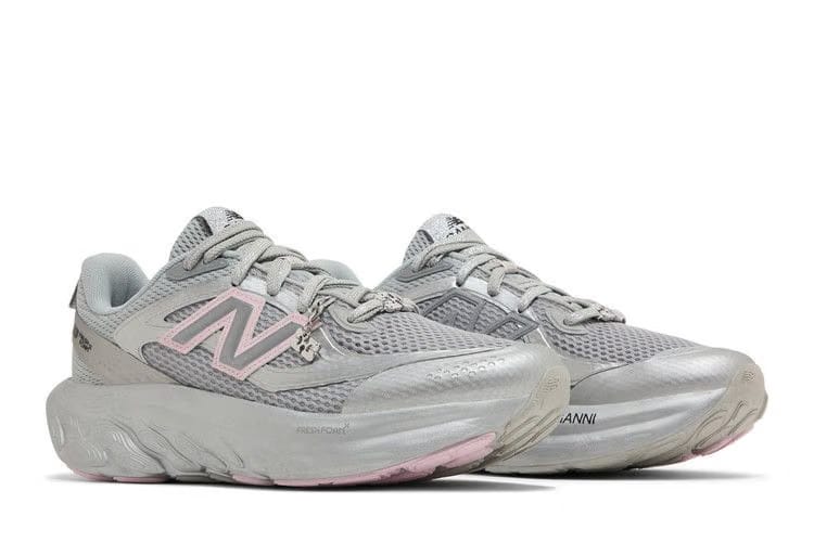 GANNI x New Balance Fresh Foam Trainer Silver Metallic