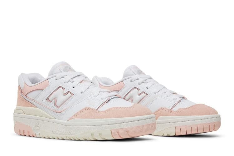 New Balance 550 Big Kid Pink Sand White
