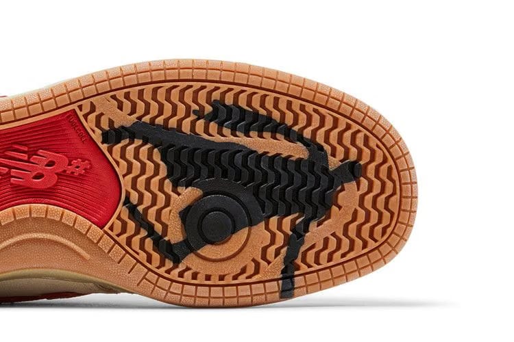 New Balance Chocolate Skateboards x Numeric 480 Sea Salt Red