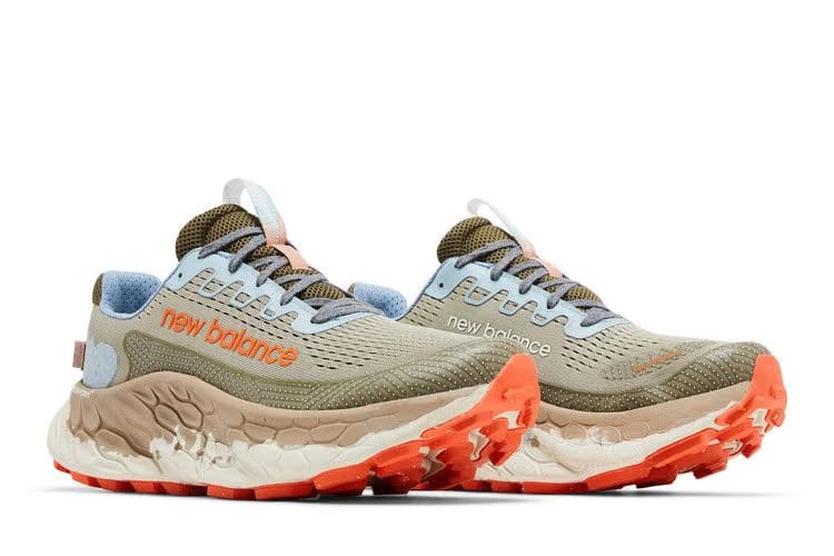 New Balance Fresh Foam x More Trail v3 Fatigue Green Poppy