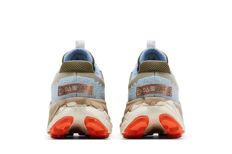New Balance Fresh Foam x More Trail v3 Fatigue Green Poppy