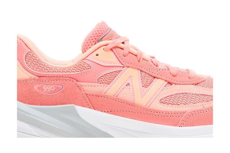 New Balance 990v6 Made in USA Salmon