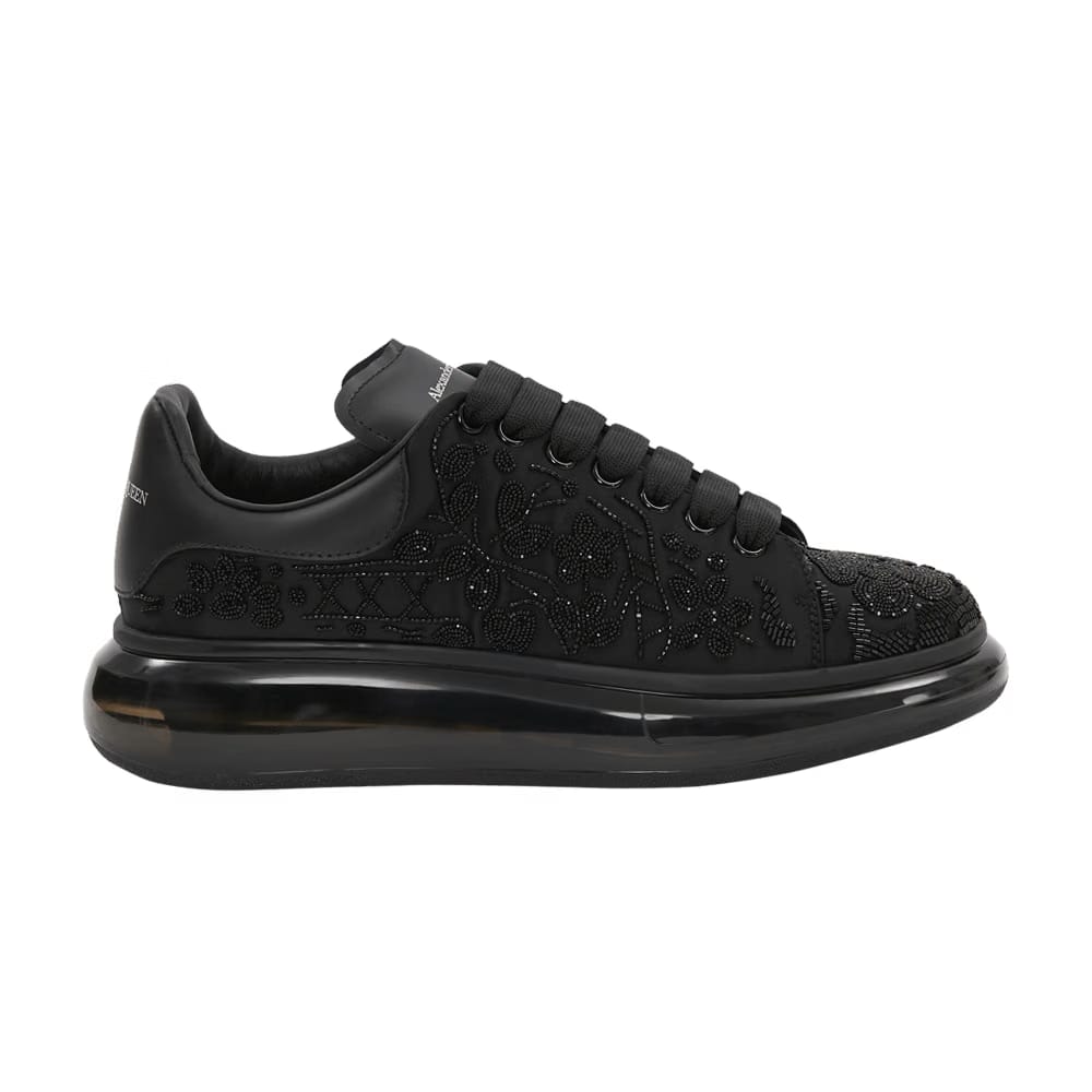 Alexander McQueen Oversized Sneaker BoBrownical Beads Embroidery - Black