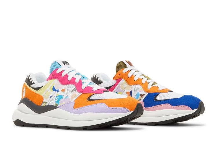 BAPE x New Balance 57/40 Multi-Color