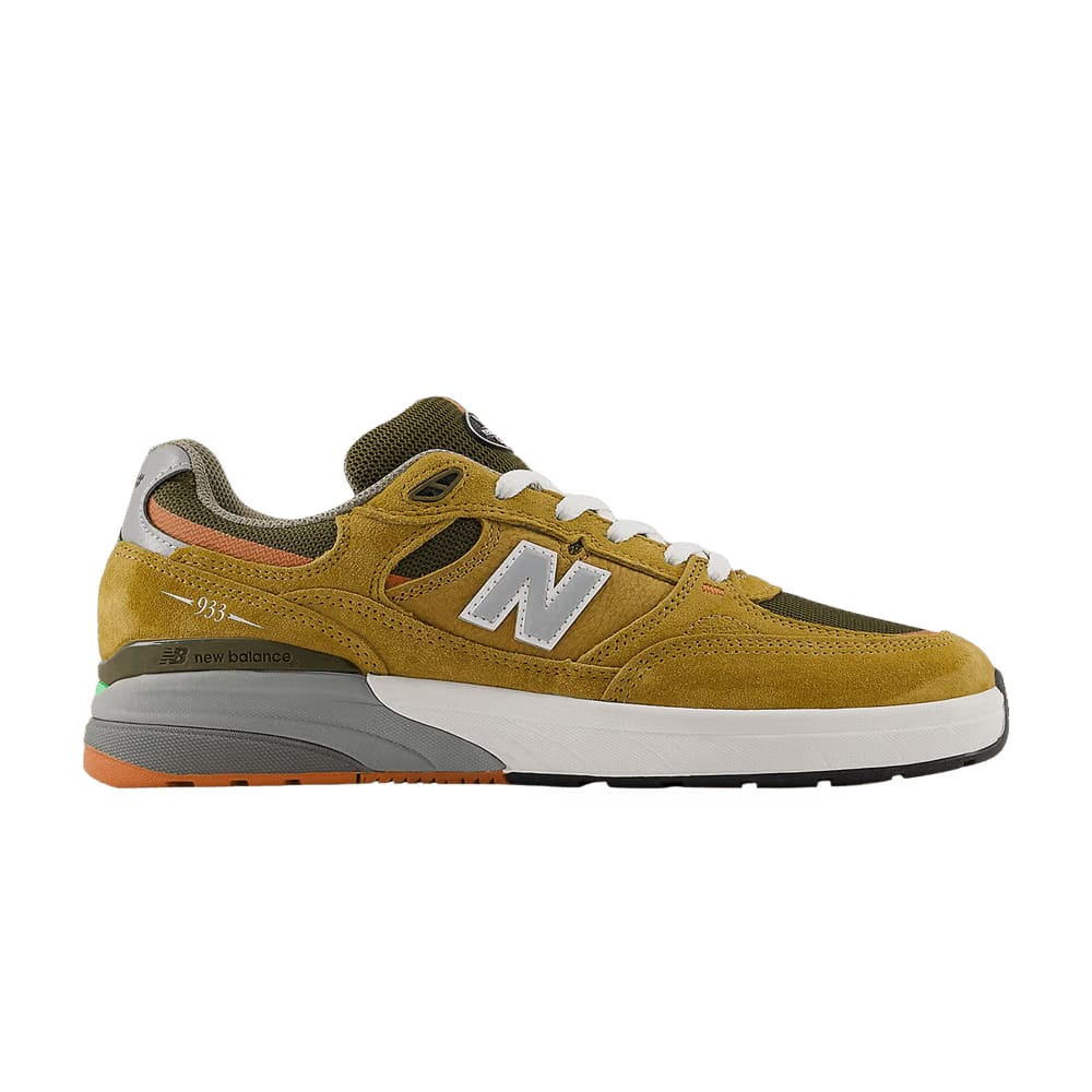 Andrew Reynolds x New Balance Numeric 933 Camel Dark Brown