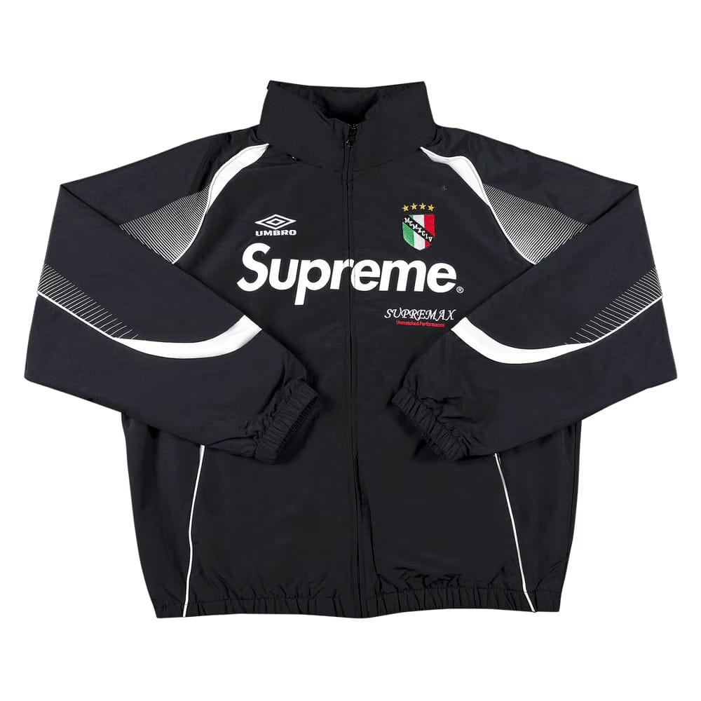 Supreme X Umbro Track Jacket Black Price in India | Culture Circle