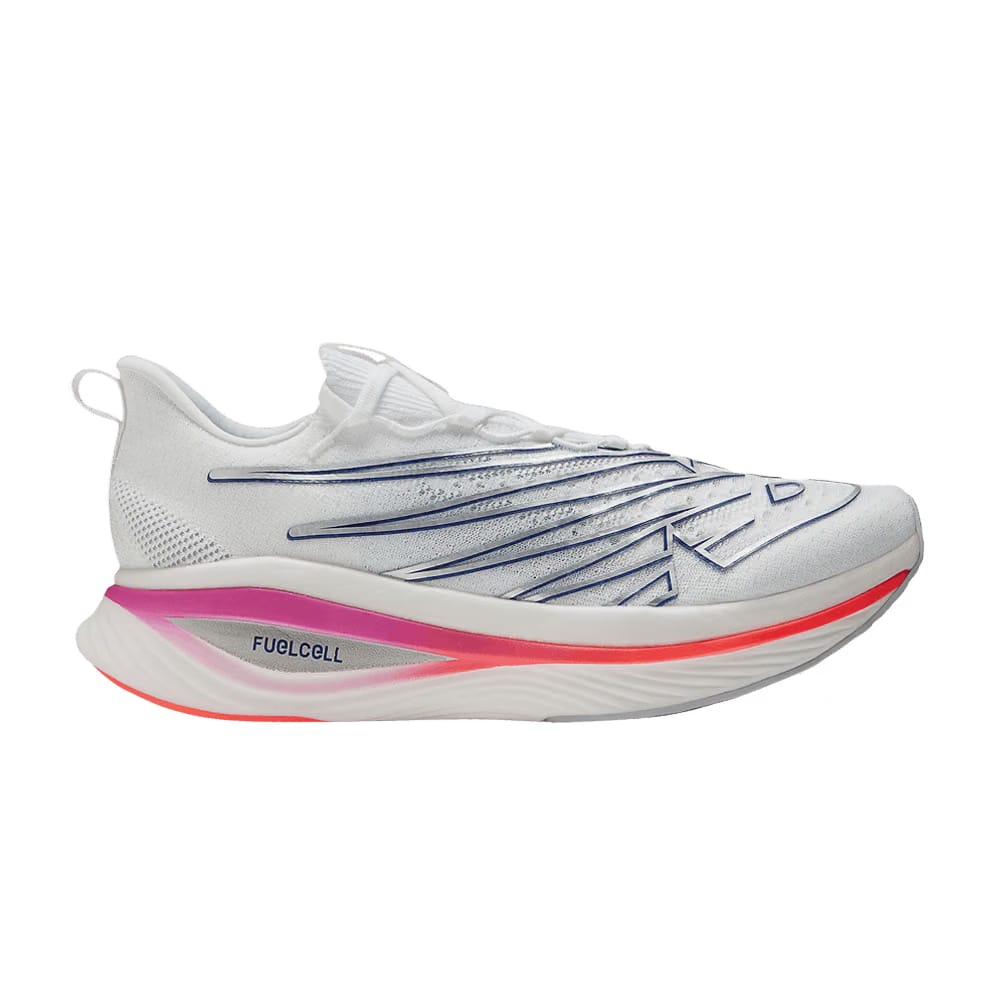 New Balance FuelCell SuperComp Elite v3 White Blue Magenta