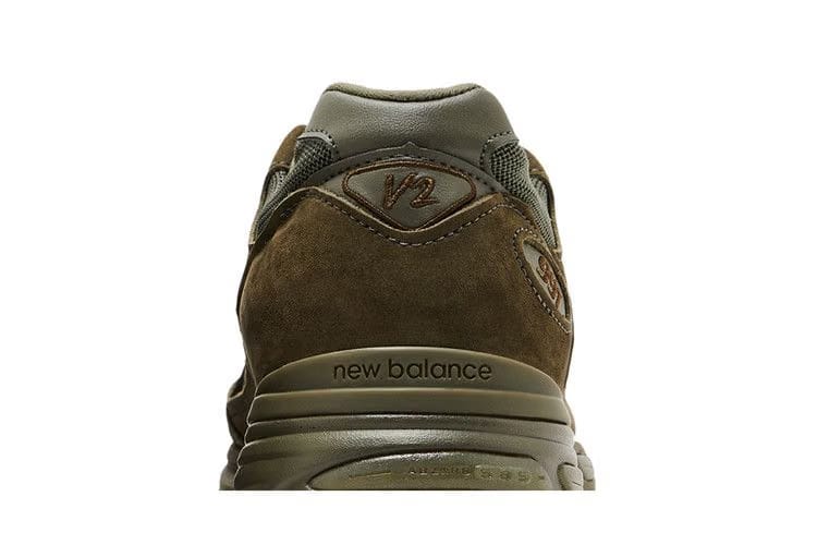 Stone Island x New Balance 991v2 Made in England Ghost Pack - Military Green