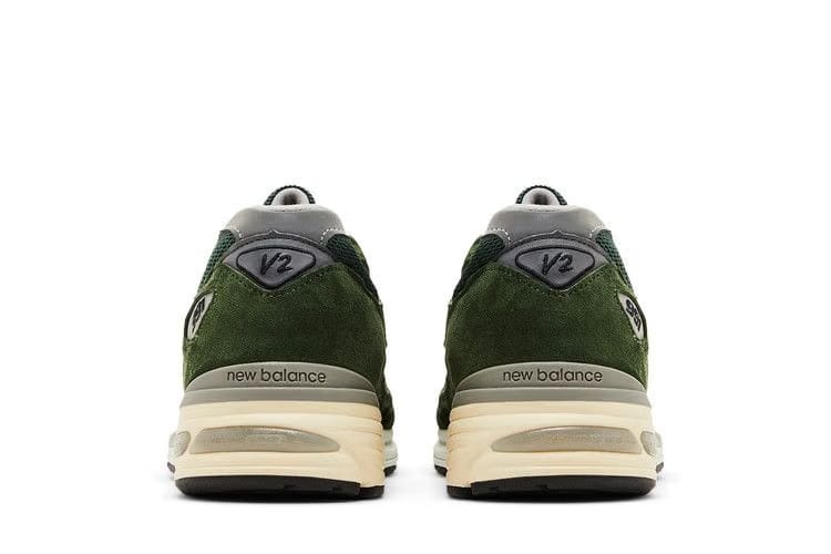 New Balance 991v2 Made in England Kombu