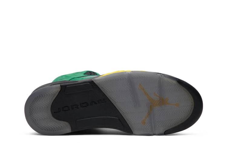 Air Jordan 5 Oregon Green Apple
