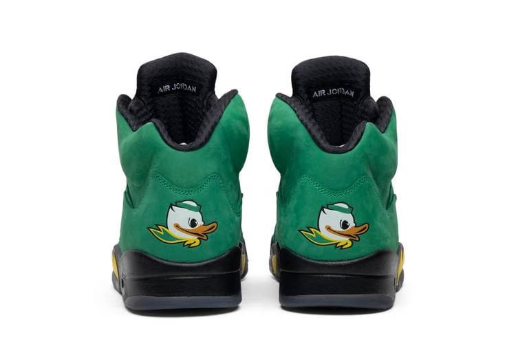 Air Jordan 5 Oregon Green Apple