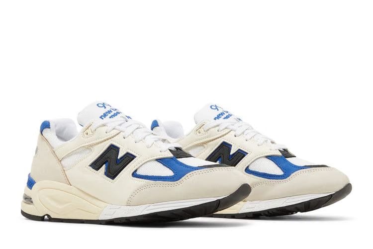 New Balance Teddy Santis x 990v2 Made in USA White Blue