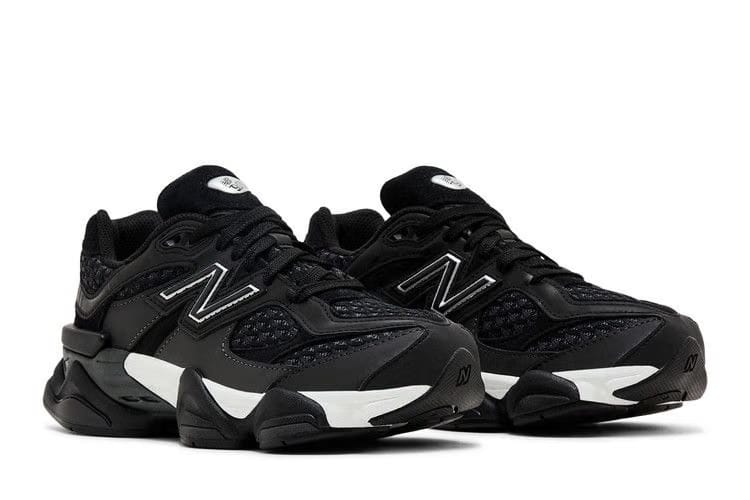 New Balance 9060 Big Kid Black Silver Shoe Palace Exclusive
