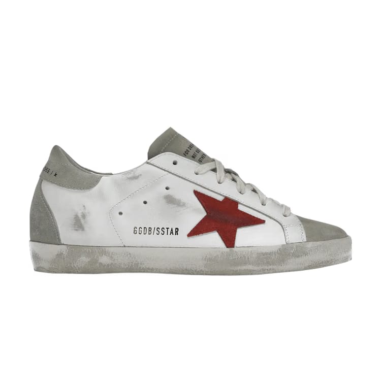 Golden Goose Wmns Superstar 'White Ice Red'