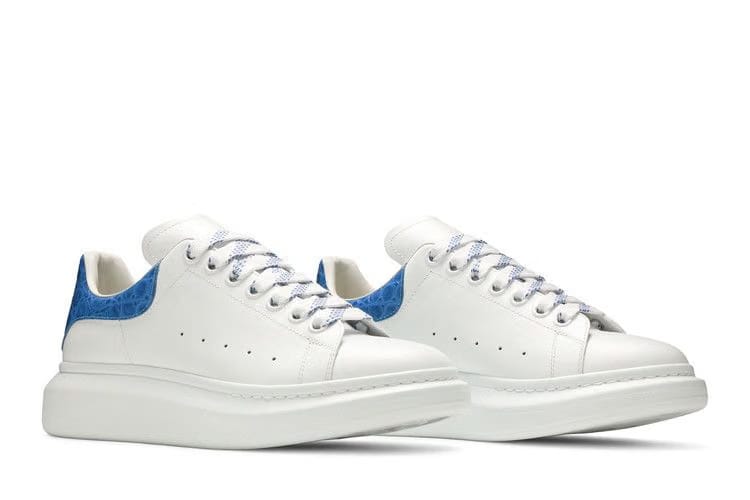 Alexander McQueen Oversized Sneaker Ultramarine Crocodile