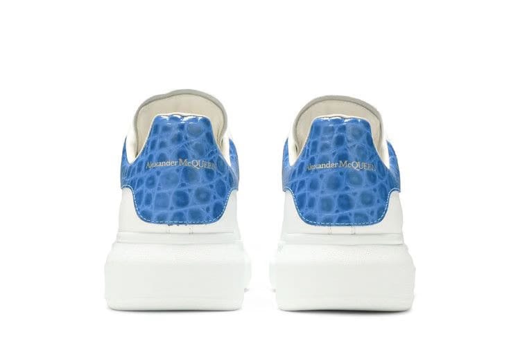 Alexander McQueen Oversized Sneaker Ultramarine Crocodile