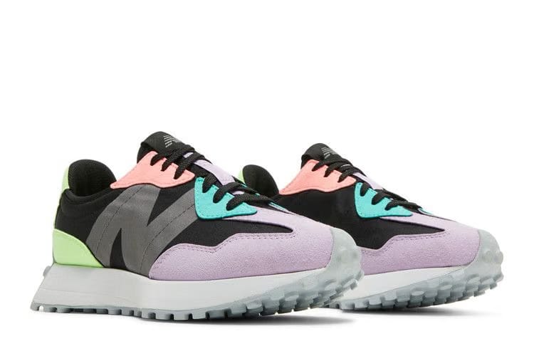New Balance Wmns 327 'Black Dark Violet'