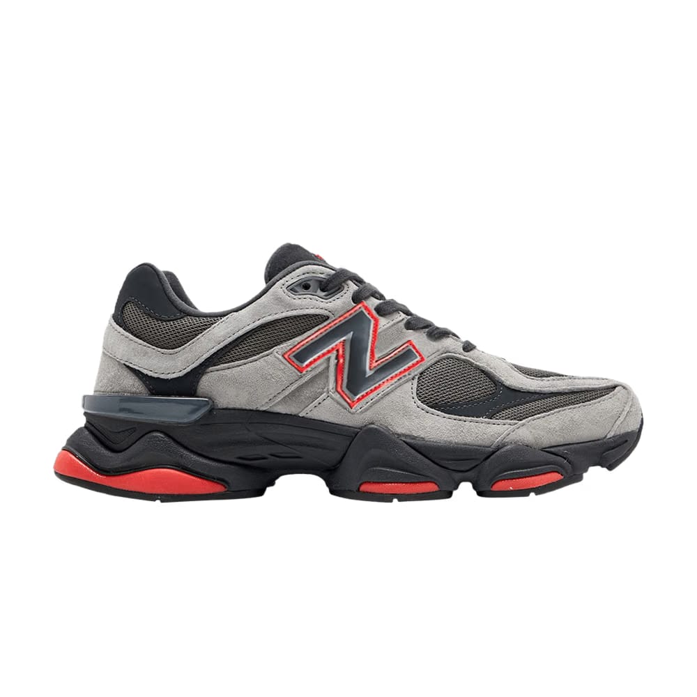 New Balance 9060 Grey Black Red JD Exclusive