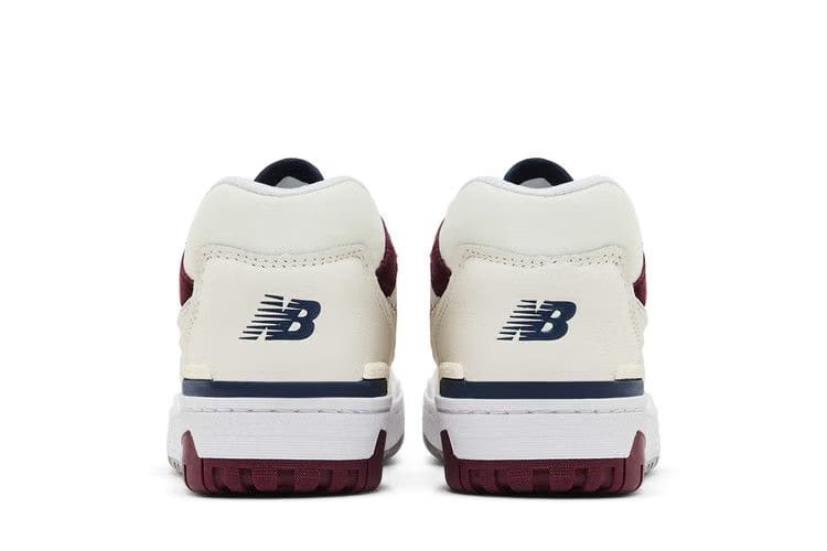 New Balance 550 Suede Toe Pack - Burgundy Navy