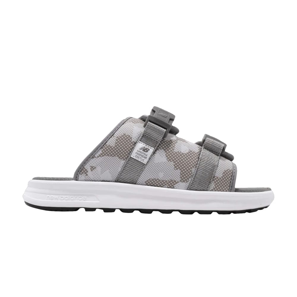 New Balance 330 Slides Grey White