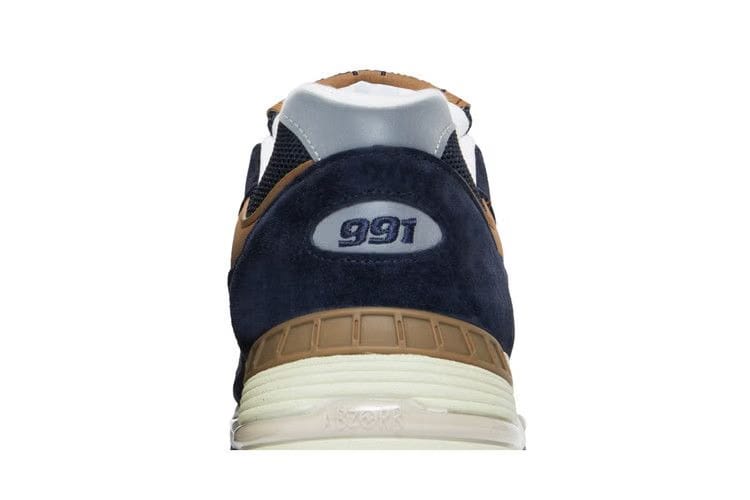 New Balance 991 Made In England Navy Brown