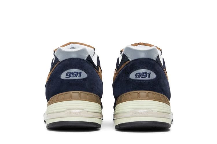 New Balance 991 Made In England Navy Brown