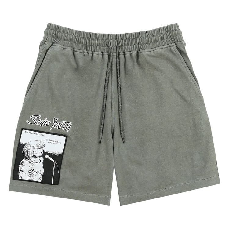Pleasures Singer Shorts Charcoal