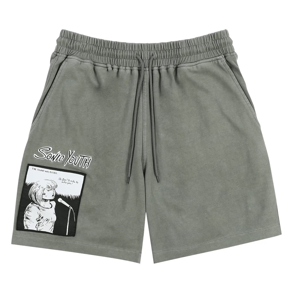 Pleasures Singer Shorts Charcoal