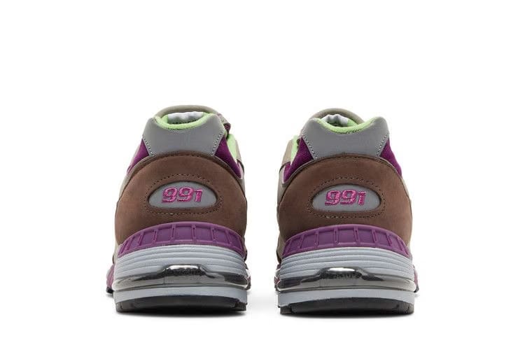 Stray Rats x New Balance 991 Made in England Purple Green