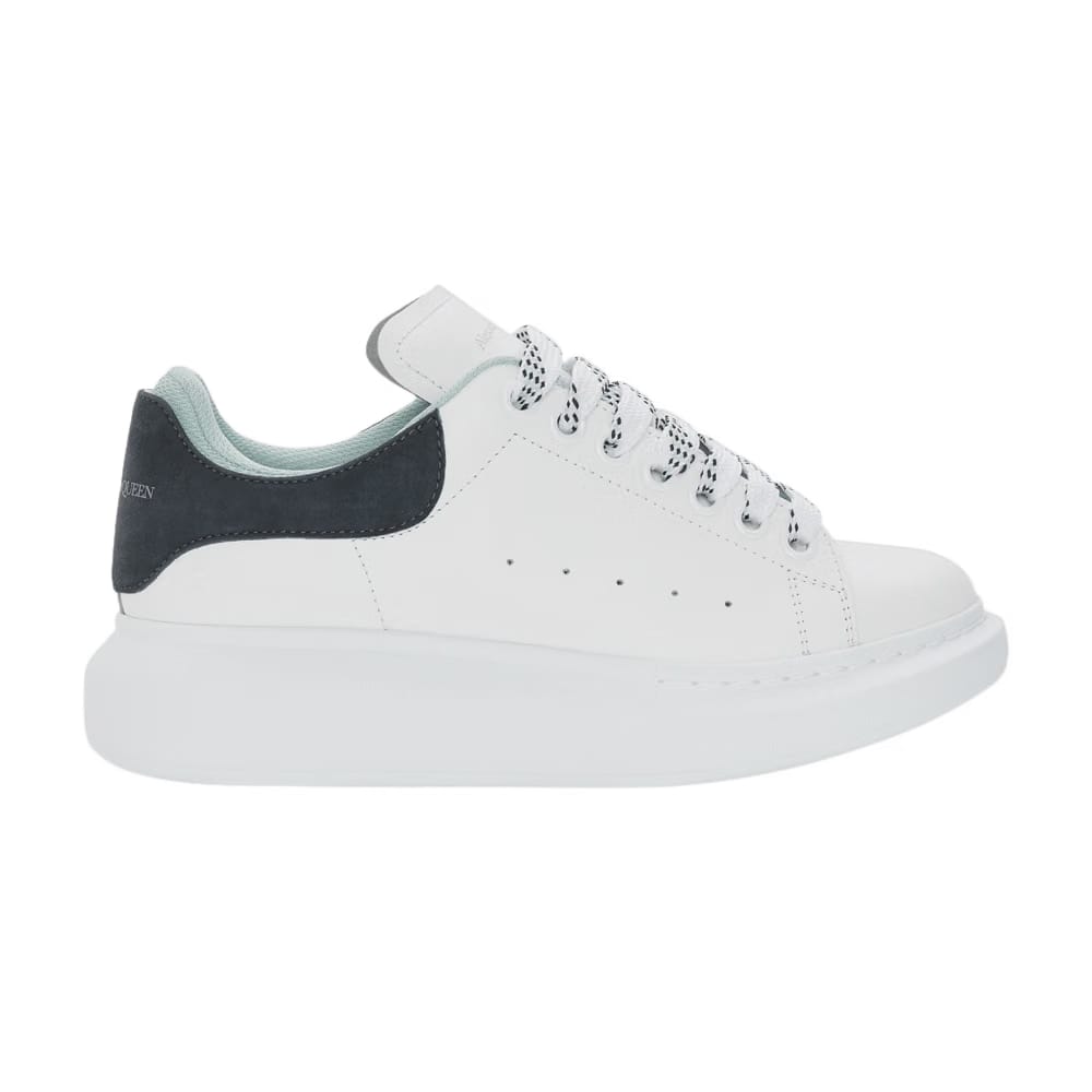 Alexander McQueen Wmns Oversized Sneaker 'White Anthracite Mint'