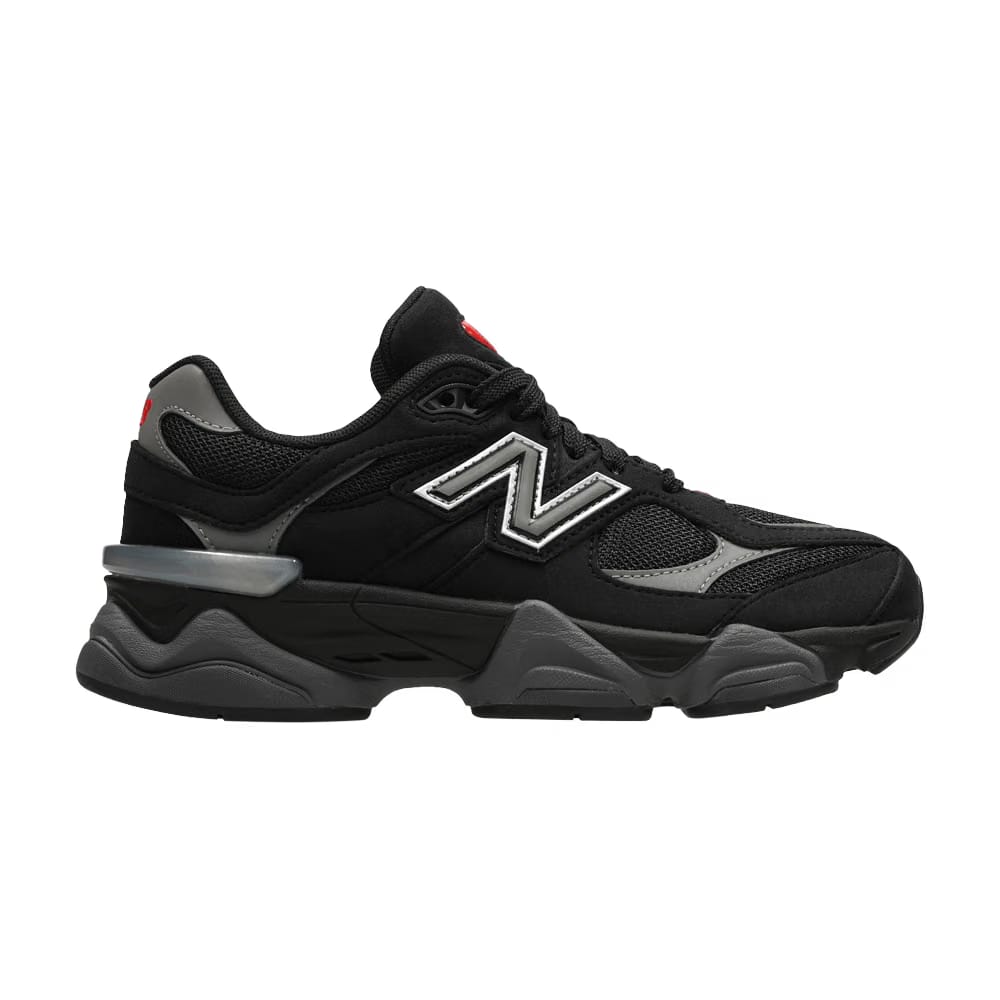 New Balance 9060 Big Kid Black Grey Silver