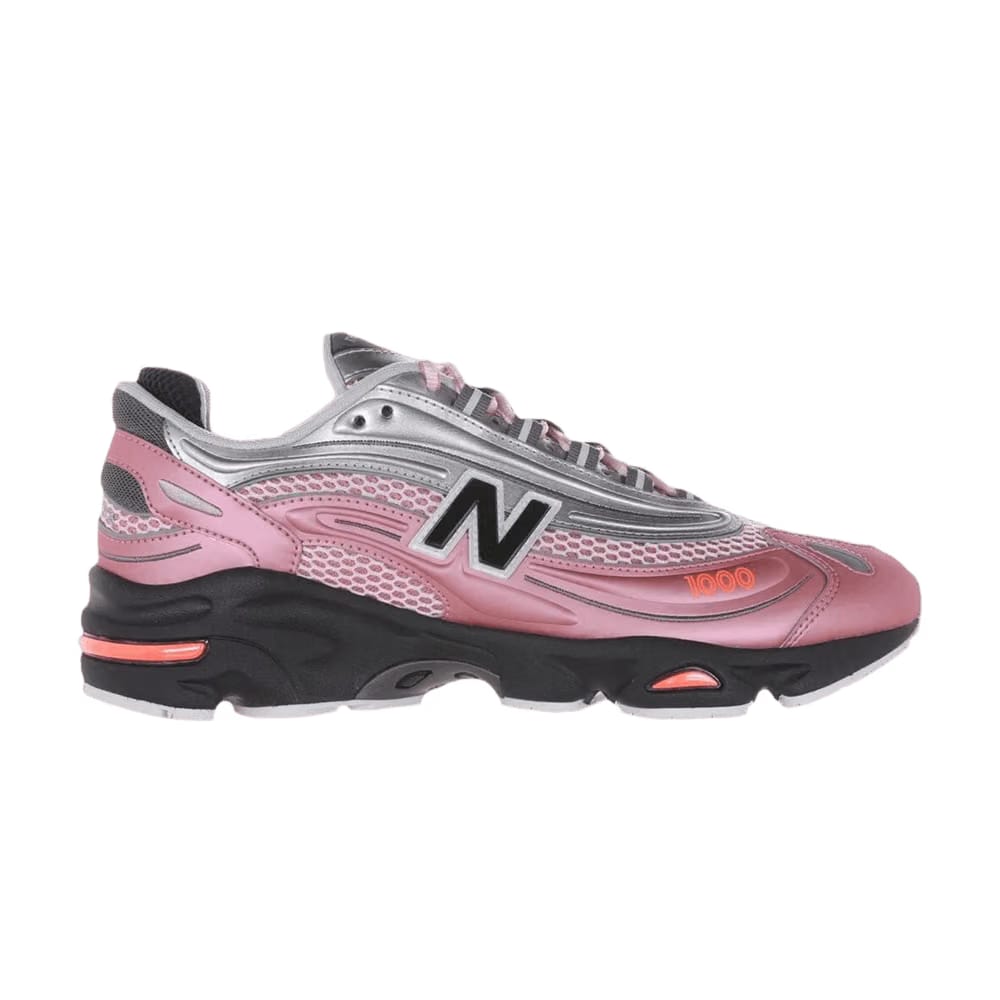 New Balance 1000 Pink Metallic Silver
