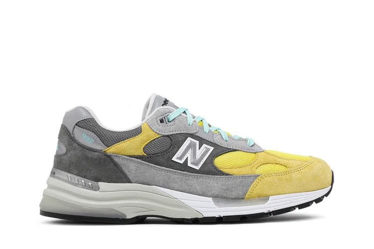 Amoeba Music x Nice Kicks x New Balance 992 Made in USA Peace Through Music - Grey