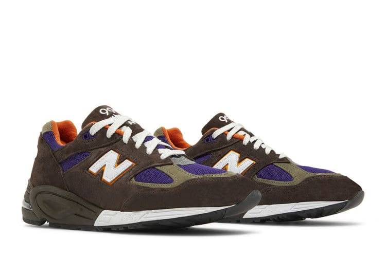 New Balance Teddy Santis x 990v2 Made in USA Brown Purple