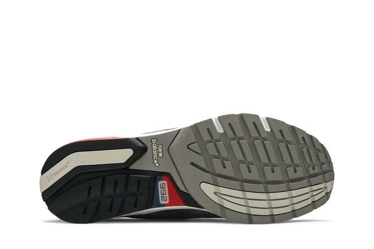 New Balance 992 Made in USA Grey Blue Red
