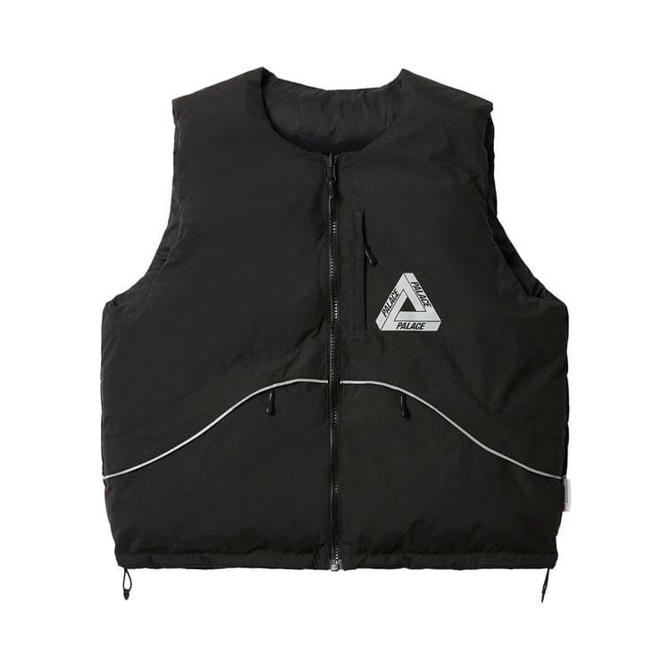 Palace P-Tech Reversible Puffa Vest Black