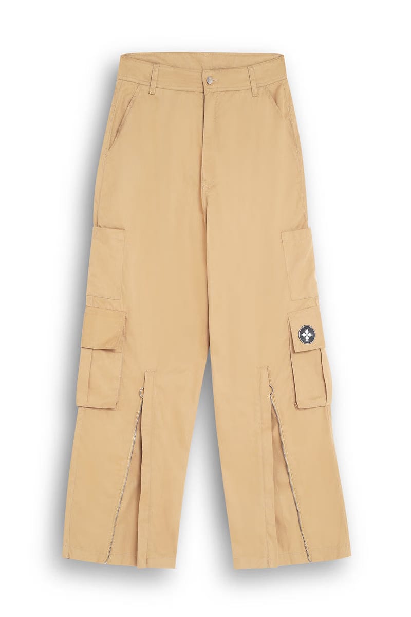 OCTA SLIDER PANTS - BEIGE