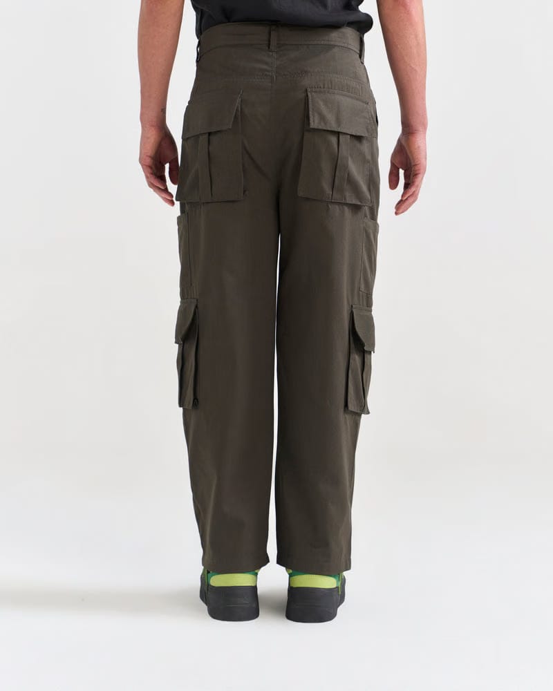 OCTA SLIDER PANTS - OLIVE