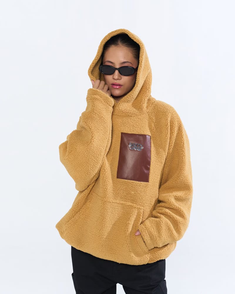 SHERPA HOODIE (BEIGE)