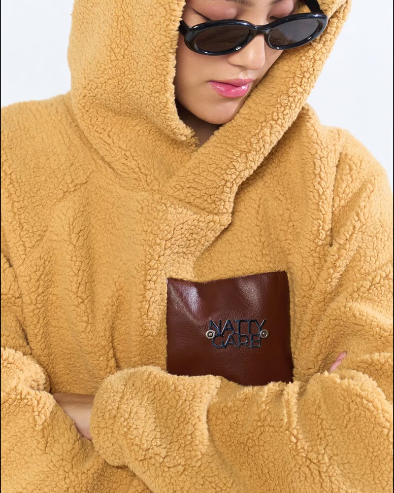 SHERPA HOODIE (BEIGE)