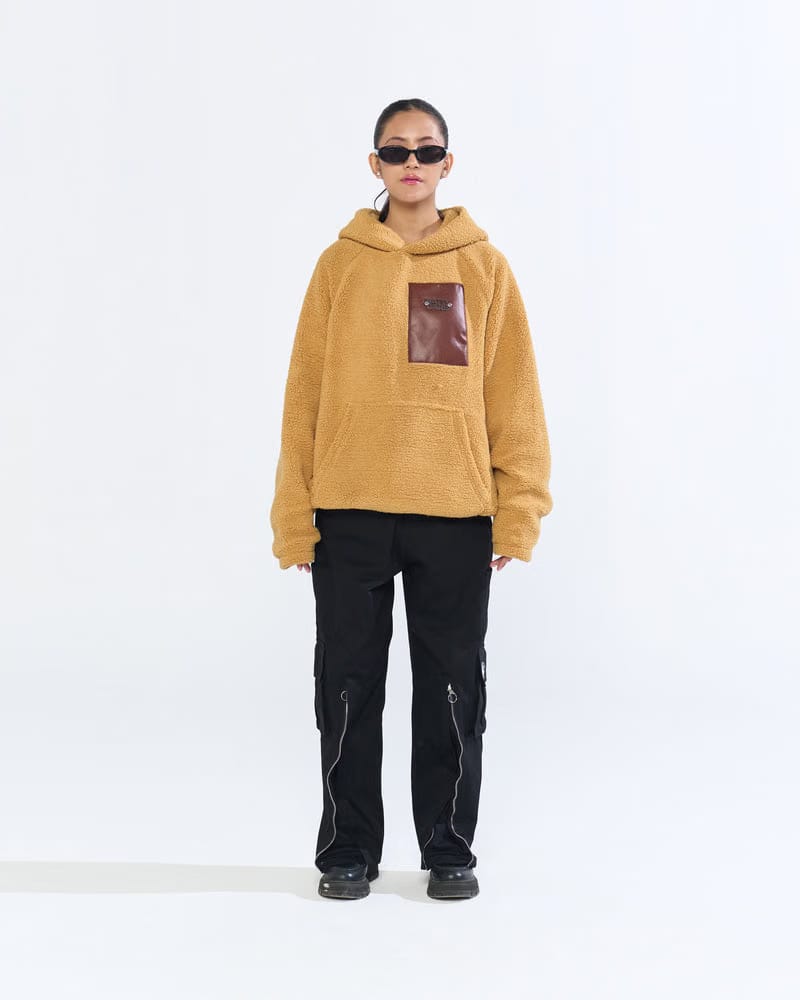 SHERPA HOODIE (BEIGE)