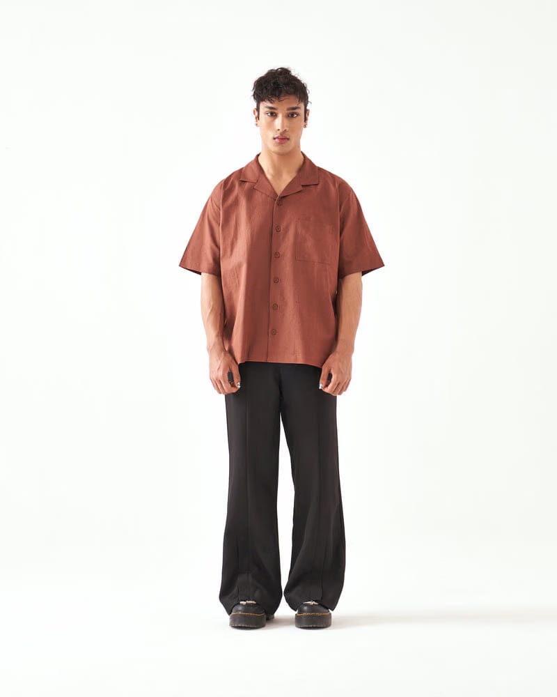 SHUANG LONG LINEN SHIRT