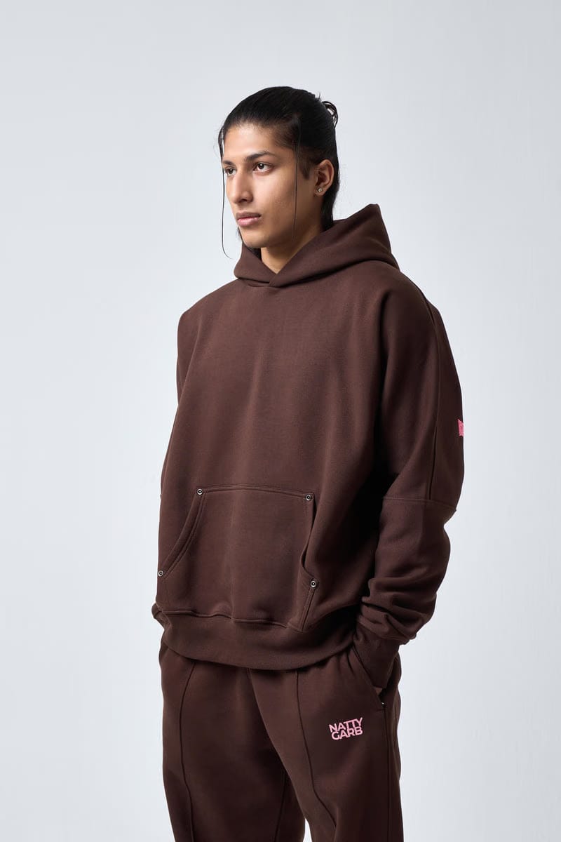 SIGNATURE HOODIE (BROWN)
