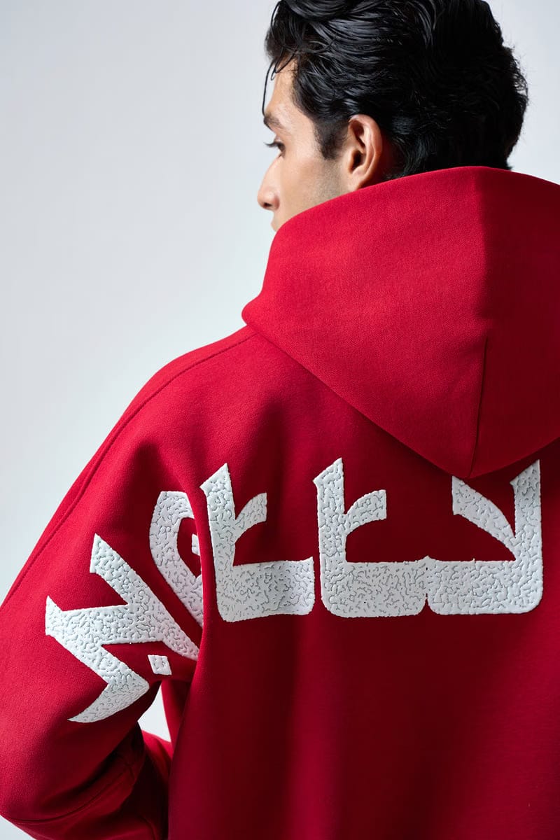 SIGNATURE HOODIE (RED)
