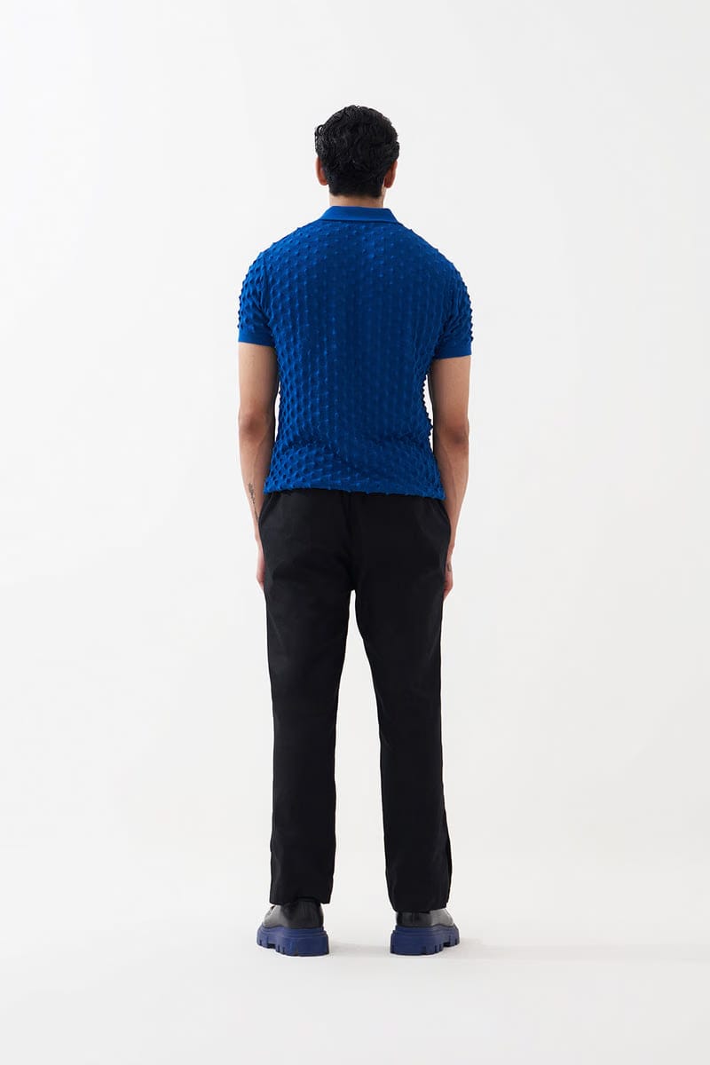 SPIKEY POLO (EGYPTIAN BLUE)