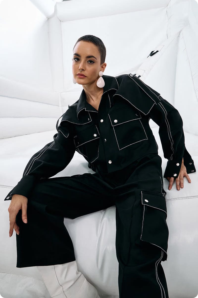 WOMEN'S TRENCHY-STYLE CO-ORD