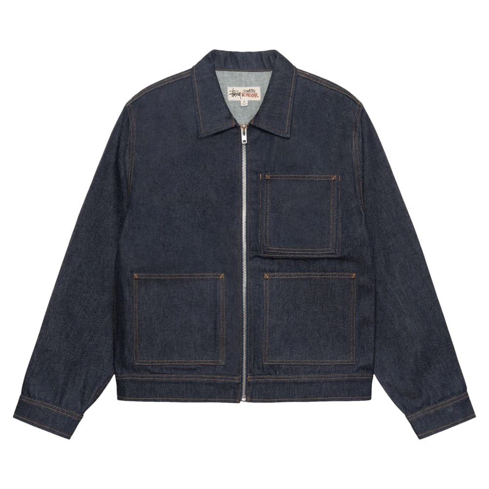 Stussy Zip Work Jacket Raw