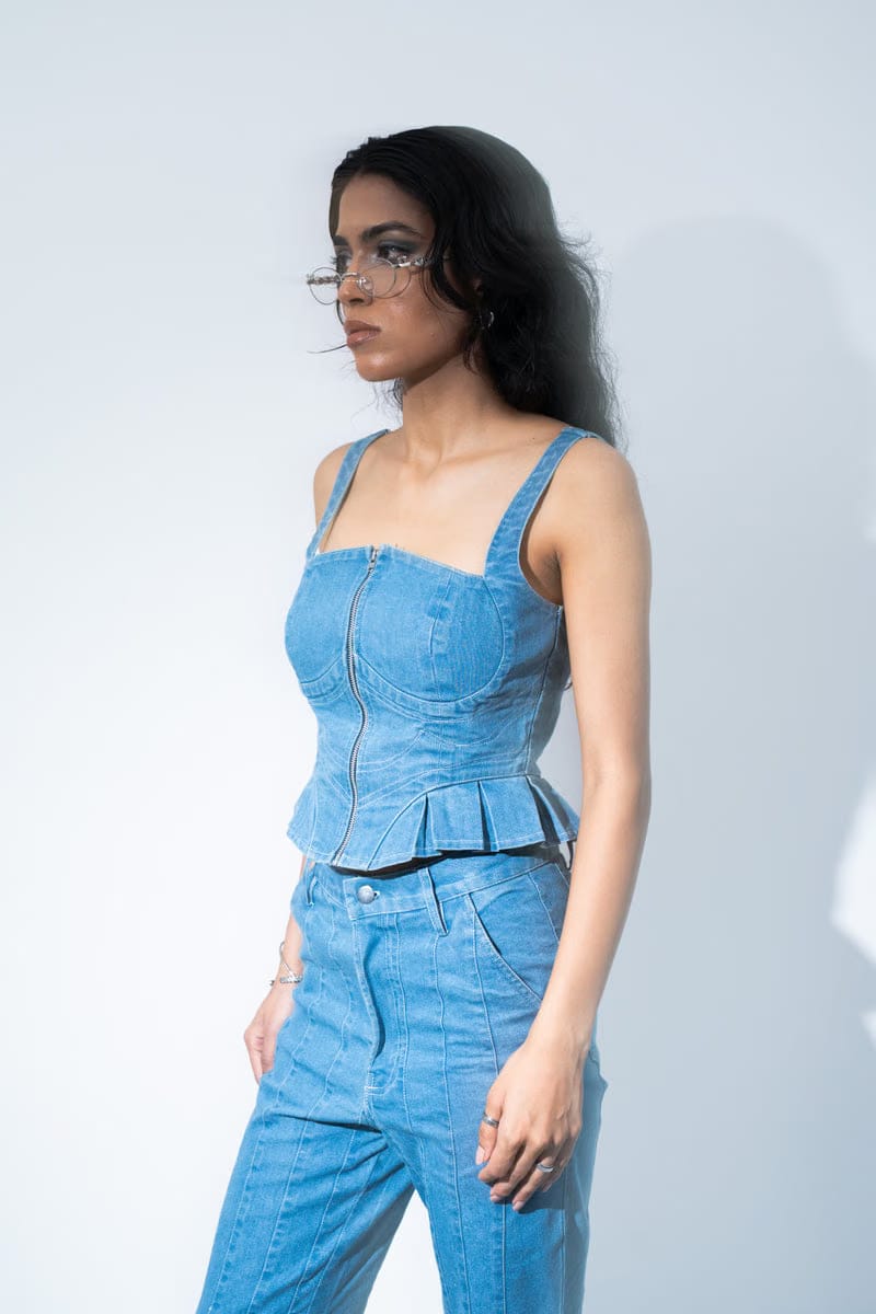 Armour Denim Corset