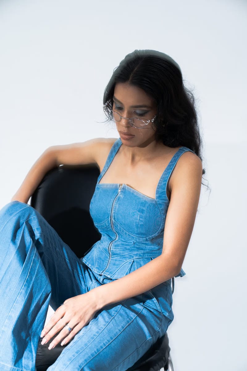 Armour Denim Corset